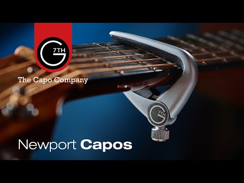 G7th capo newport steelstring/electric (zilver)