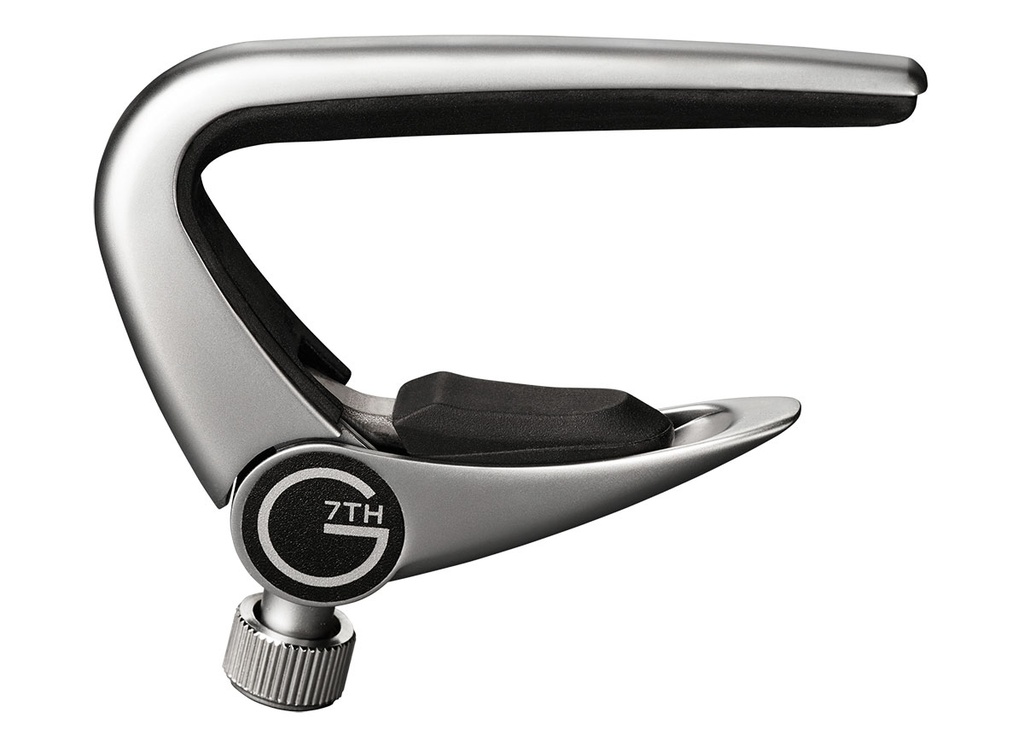 G7th capo newport classical (zilver)