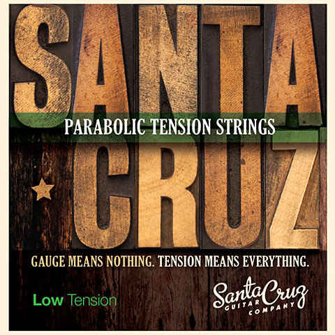 Santa Cruz western snaren low tension